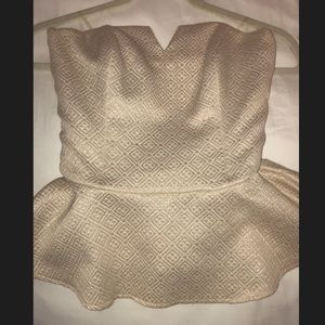 Amanda Uprichard Harper Peplum Top